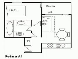 Rental Apartment Le Petaru/101 - Mribel, 0 Bedroom, 4 Persons Méribel Exteriör bild